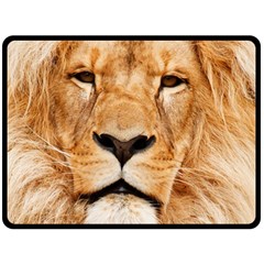 Africa African Animal Cat Close Up Fleece Blanket (large)  by BangZart