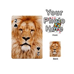 Africa African Animal Cat Close Up Playing Cards 54 (mini)  by BangZart