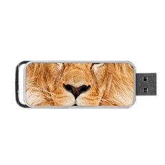 Africa African Animal Cat Close Up Portable Usb Flash (one Side) by BangZart