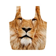 Africa African Animal Cat Close Up Full Print Recycle Bags (m)  by BangZart