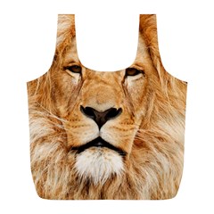 Africa African Animal Cat Close Up Full Print Recycle Bags (l)  by BangZart