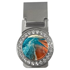 Sea Ocean Coastline Coast Sky Money Clips (cz)  by BangZart