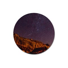 Italy Cabin Stars Milky Way Night Magnet 3  (round) by BangZart