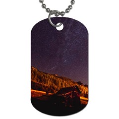 Italy Cabin Stars Milky Way Night Dog Tag (two Sides) by BangZart