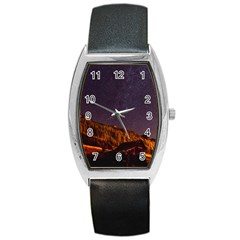 Italy Cabin Stars Milky Way Night Barrel Style Metal Watch by BangZart