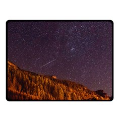 Italy Cabin Stars Milky Way Night Fleece Blanket (small) by BangZart