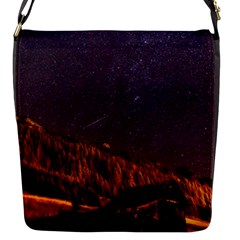 Italy Cabin Stars Milky Way Night Flap Messenger Bag (s) by BangZart