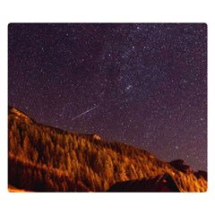 Italy Cabin Stars Milky Way Night Double Sided Flano Blanket (small)  by BangZart