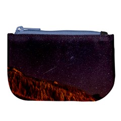 Italy Cabin Stars Milky Way Night Large Coin Purse by BangZart