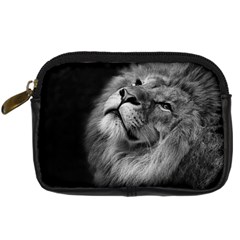 Feline Lion Tawny African Zoo Digital Camera Cases by BangZart