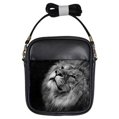 Feline Lion Tawny African Zoo Girls Sling Bags by BangZart