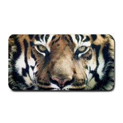 Tiger Bengal Stripes Eyes Close Medium Bar Mats by BangZart