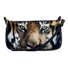 Tiger Bengal Stripes Eyes Close Shoulder Clutch Bags by BangZart