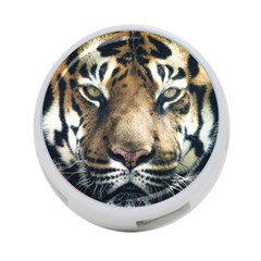 Tiger Bengal Stripes Eyes Close 4-port Usb Hub (one Side) by BangZart