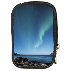 Aurora Borealis Lofoten Norway Compact Camera Cases by BangZart