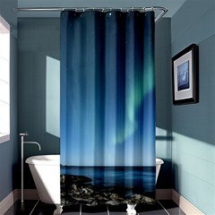 Aurora Borealis Lofoten Norway Shower Curtain 36  X 72  (stall)  by BangZart