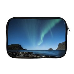 Aurora Borealis Lofoten Norway Apple Macbook Pro 17  Zipper Case by BangZart