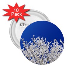 Crown Aesthetic Branches Hoarfrost 2 25  Buttons (10 Pack)  by BangZart