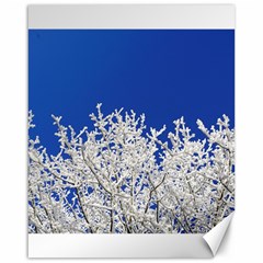 Crown Aesthetic Branches Hoarfrost Canvas 16  X 20   by BangZart