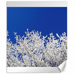 Crown Aesthetic Branches Hoarfrost Canvas 20  X 24   by BangZart