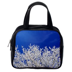 Crown Aesthetic Branches Hoarfrost Classic Handbags (one Side) by BangZart