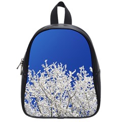 Crown Aesthetic Branches Hoarfrost School Bag (small) by BangZart