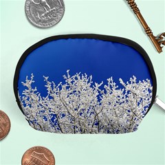 Crown Aesthetic Branches Hoarfrost Accessory Pouches (medium)  by BangZart