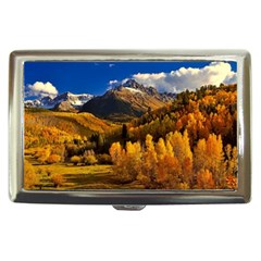 Colorado Fall Autumn Colorful Cigarette Money Cases