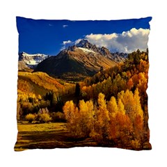 Colorado Fall Autumn Colorful Standard Cushion Case (two Sides) by BangZart