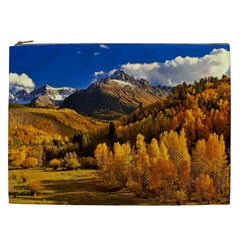 Colorado Fall Autumn Colorful Cosmetic Bag (xxl)  by BangZart