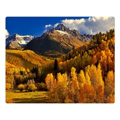 Colorado Fall Autumn Colorful Double Sided Flano Blanket (large)  by BangZart