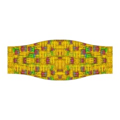 Rainbow Stars In The Golden Skyscape Stretchable Headband