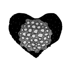 Strange Planet Standard 16  Premium Heart Shape Cushions