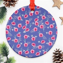 Roses And Roses Ornament (round) by jumpercat