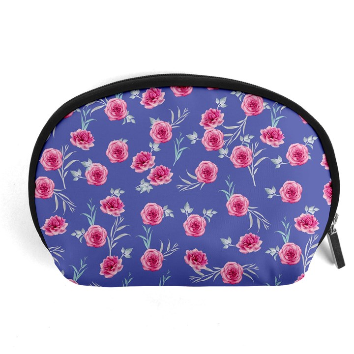 Roses And Roses Accessory Pouches (Large) 