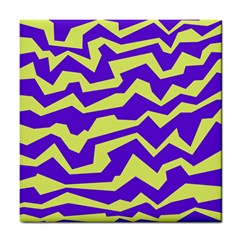 Polynoise Vibrant Royal Tile Coasters by jumpercat