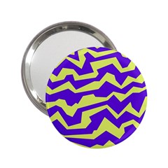 Polynoise Vibrant Royal 2 25  Handbag Mirrors by jumpercat