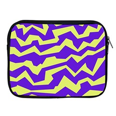 Polynoise Vibrant Royal Apple Ipad 2/3/4 Zipper Cases by jumpercat