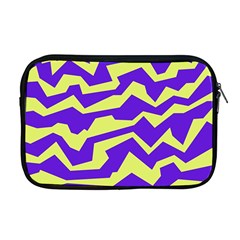 Polynoise Vibrant Royal Apple Macbook Pro 17  Zipper Case by jumpercat