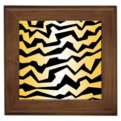 Polynoise Tiger Framed Tiles by jumpercat