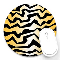 Polynoise Tiger Round Mousepads by jumpercat