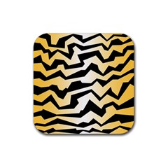 Polynoise Tiger Rubber Coaster (square)  by jumpercat