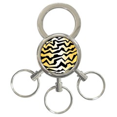 Polynoise Tiger 3-ring Key Chains by jumpercat