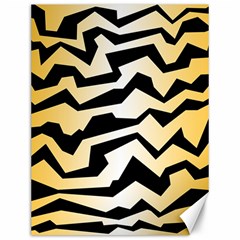 Polynoise Tiger Canvas 12  X 16   by jumpercat