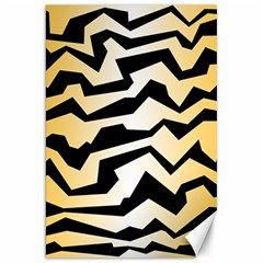 Polynoise Tiger Canvas 20  X 30   by jumpercat