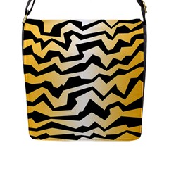 Polynoise Tiger Flap Messenger Bag (l)  by jumpercat