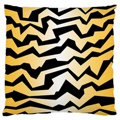 Polynoise Tiger Standard Flano Cushion Case (one Side) by jumpercat