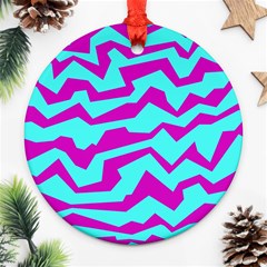 Polynoise Shock New Wave Ornament (round) by jumpercat