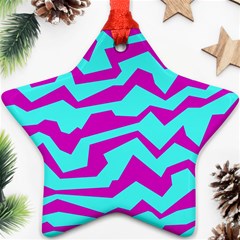 Polynoise Shock New Wave Ornament (star) by jumpercat