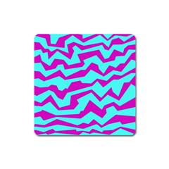 Polynoise Shock New Wave Square Magnet by jumpercat